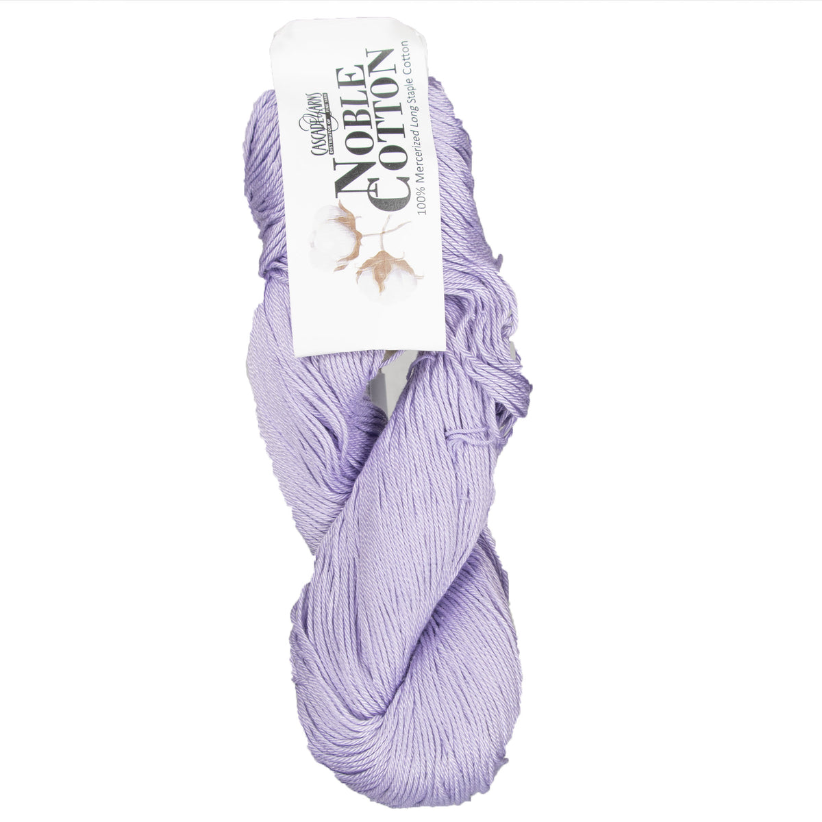 Cascade Yarns Noble Cotton Yarn - 33 Baby Lavender - Zoom Image