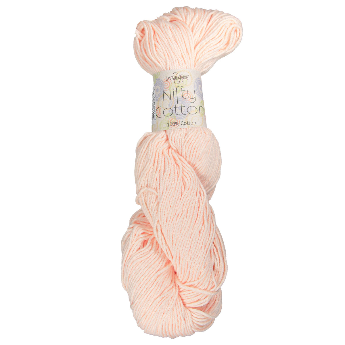 Cascade Yarns Nifty Cotton Yarn - 52 Cloud Pink - Zoom Image
