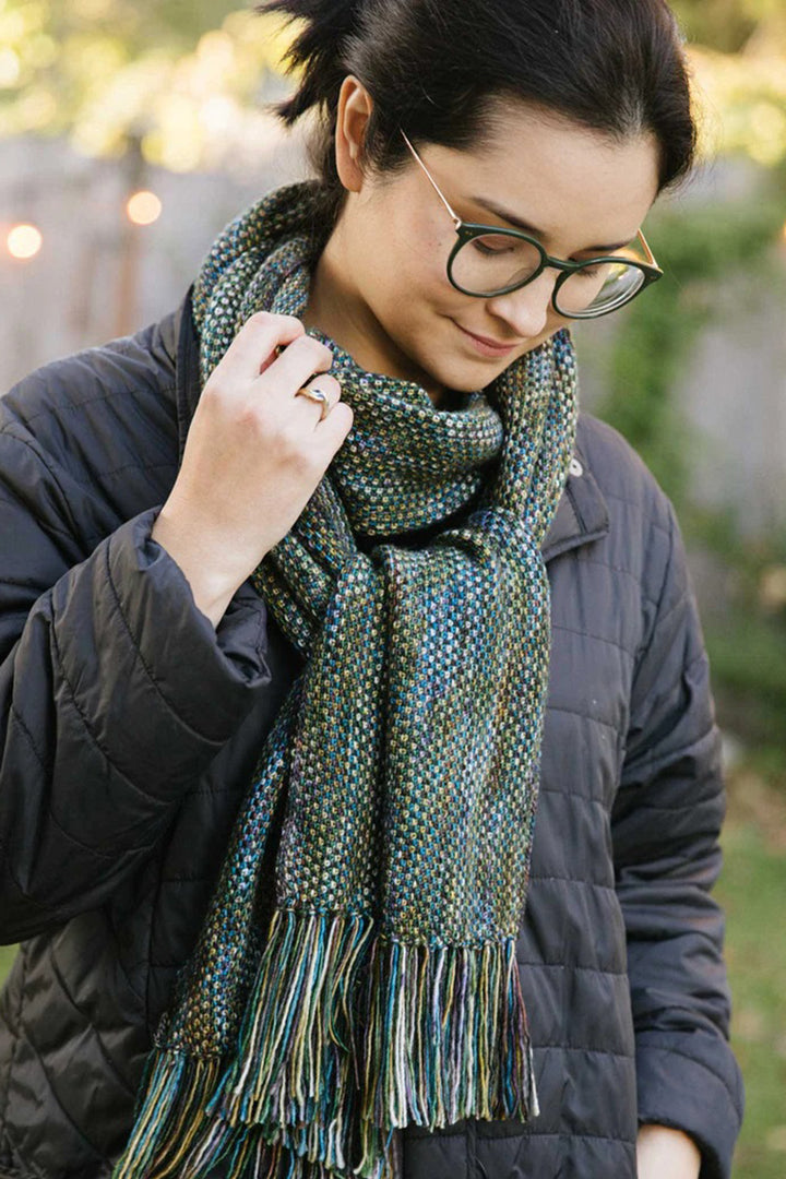 Churchmouse Classics Patterns - Linen Stitch Scarf & Loop - PDF Download - Extra Image