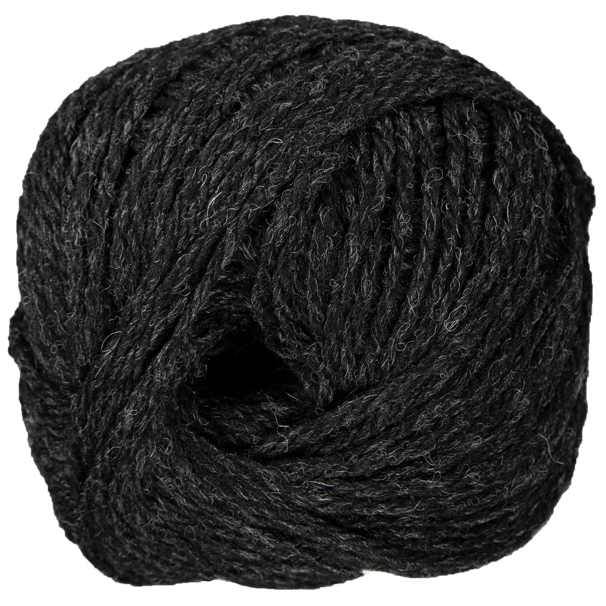 Jamieson's of Shetland Marl Chunky Yarn - 126 Charcoal - Zoom Image
