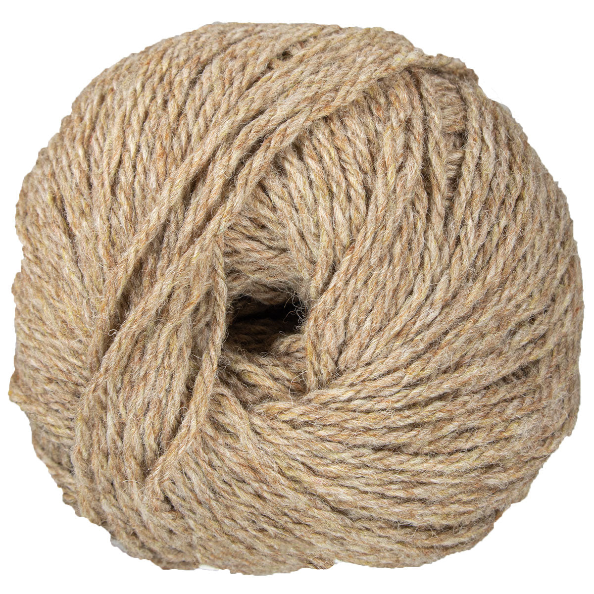 Jamieson's of Shetland Marl Chunky Yarn - 141 Camel - Extra Image