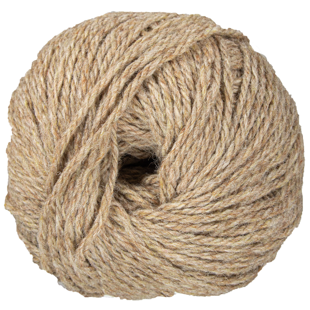 Jamieson's of Shetland Marl Chunky Yarn - 141 Camel - Zoom Image
