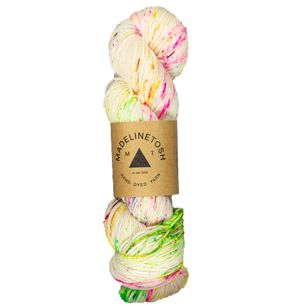 Madelinetosh Woolcycle Sport Yarn - Umbrella Sky - Zoom Image
