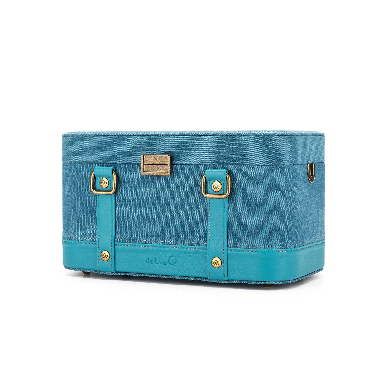 della Q Maker's Train Case - Teal - Extra Image