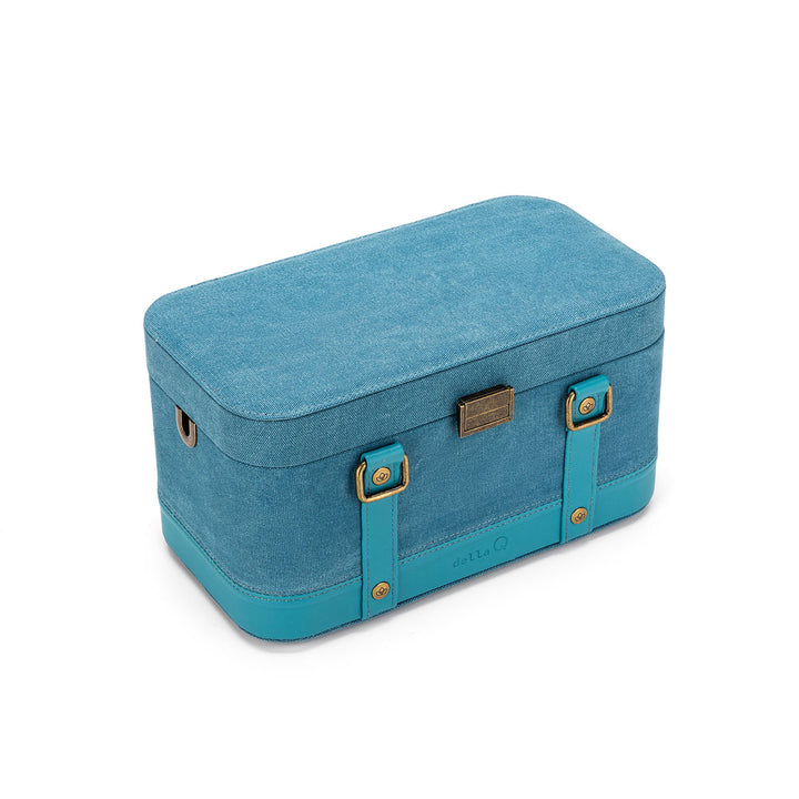 della Q Maker's Train Case - Teal - Extra Image