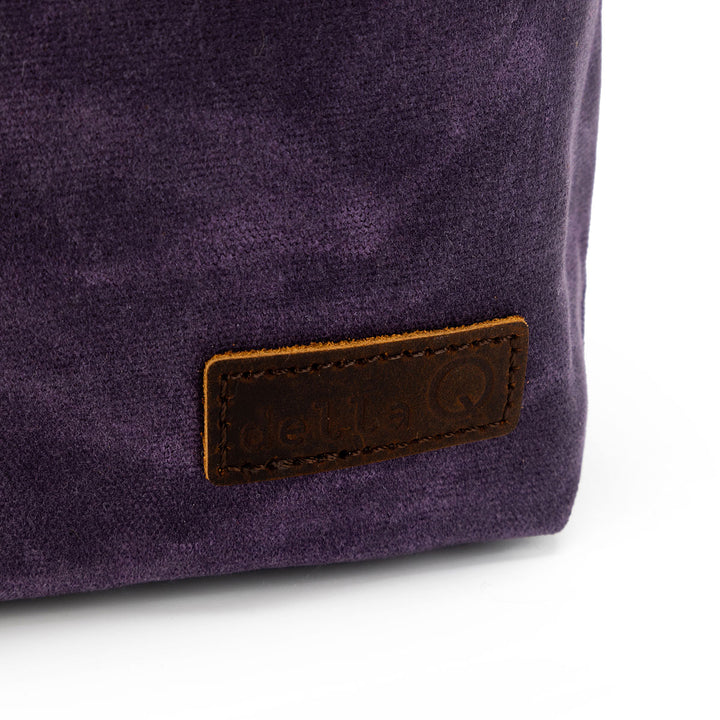 della Q Maker's Canvas Backpack - Purple - Extra Image