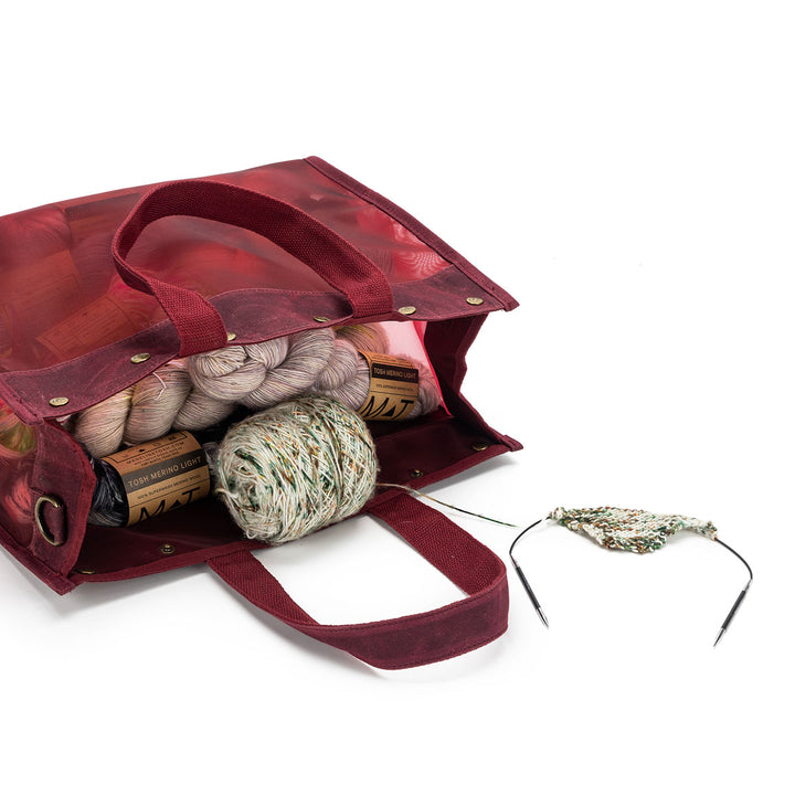 della Q Maker's Mesh Tote - Mustard - Extra Image