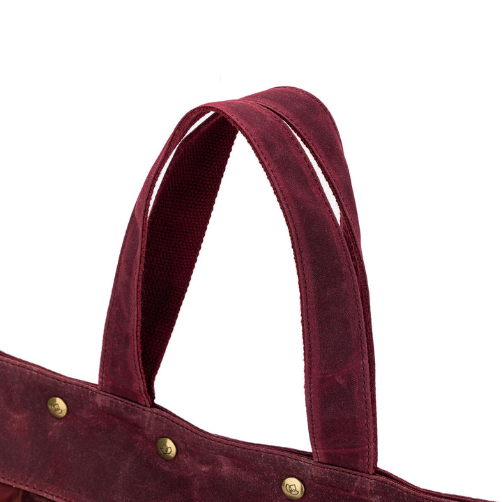 della Q Maker's Mesh Tote - Olive - Extra Image