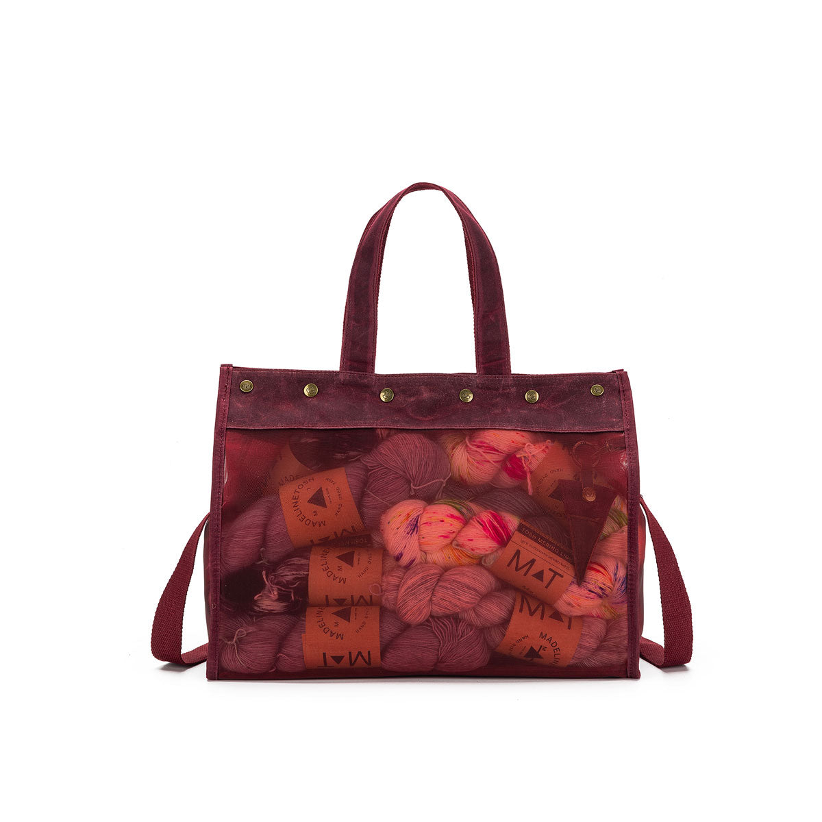 della Q Maker's Mesh Tote - Olive - Extra Image