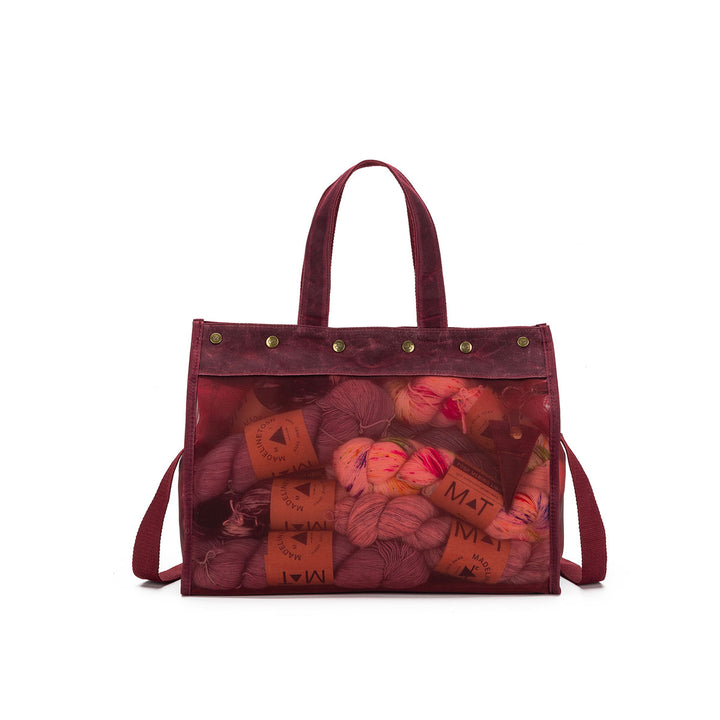 della Q Maker's Mesh Tote - Olive - Extra Image