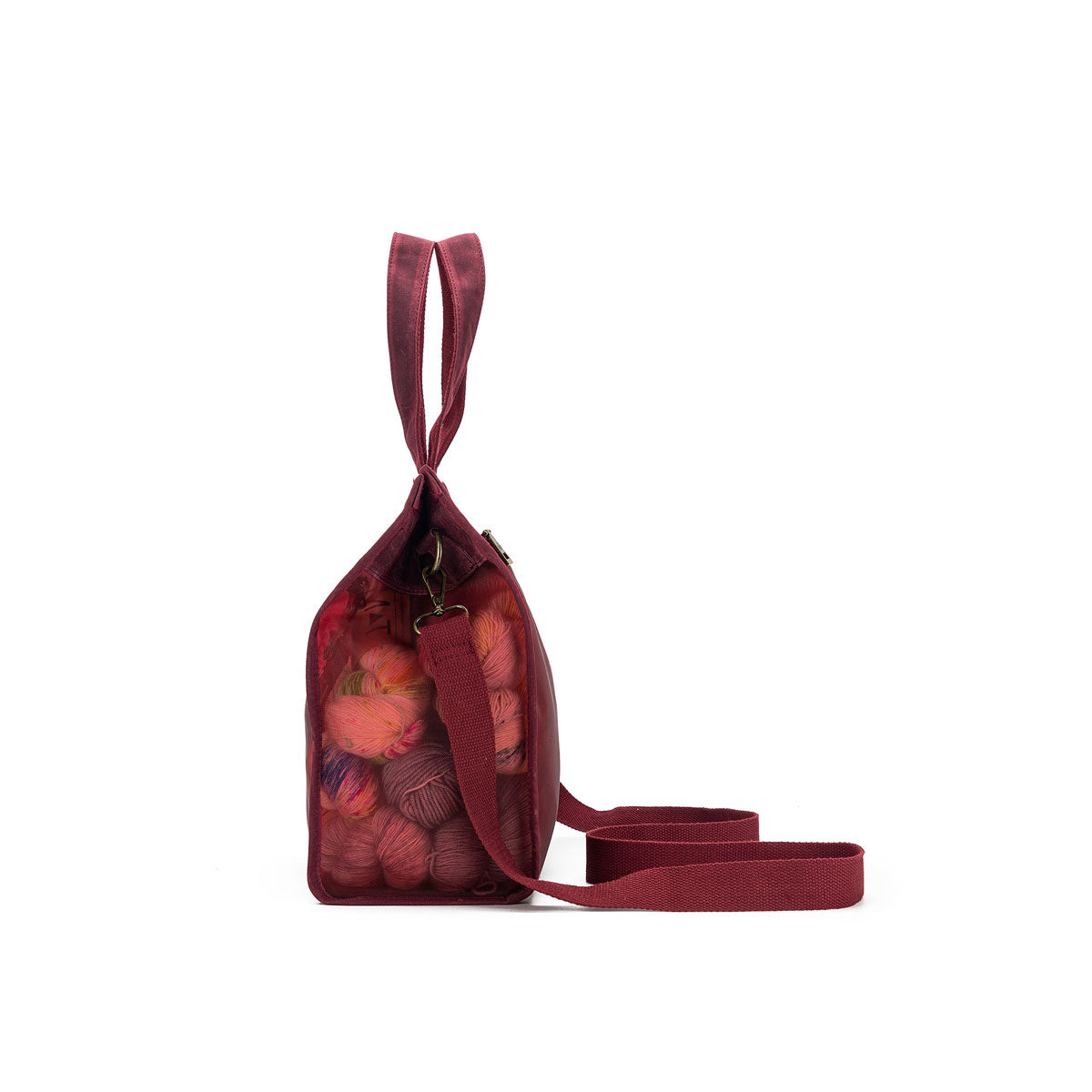 della Q Maker's Mesh Tote - Purple - Extra Image