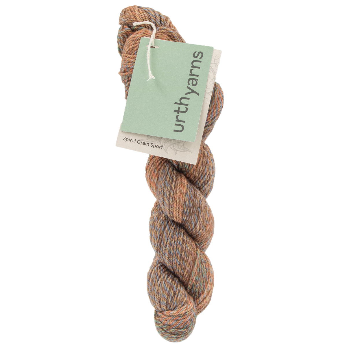 Urth Yarns Spiral Grain Yarn - Rainbow Eucalyptus - Zoom Image
