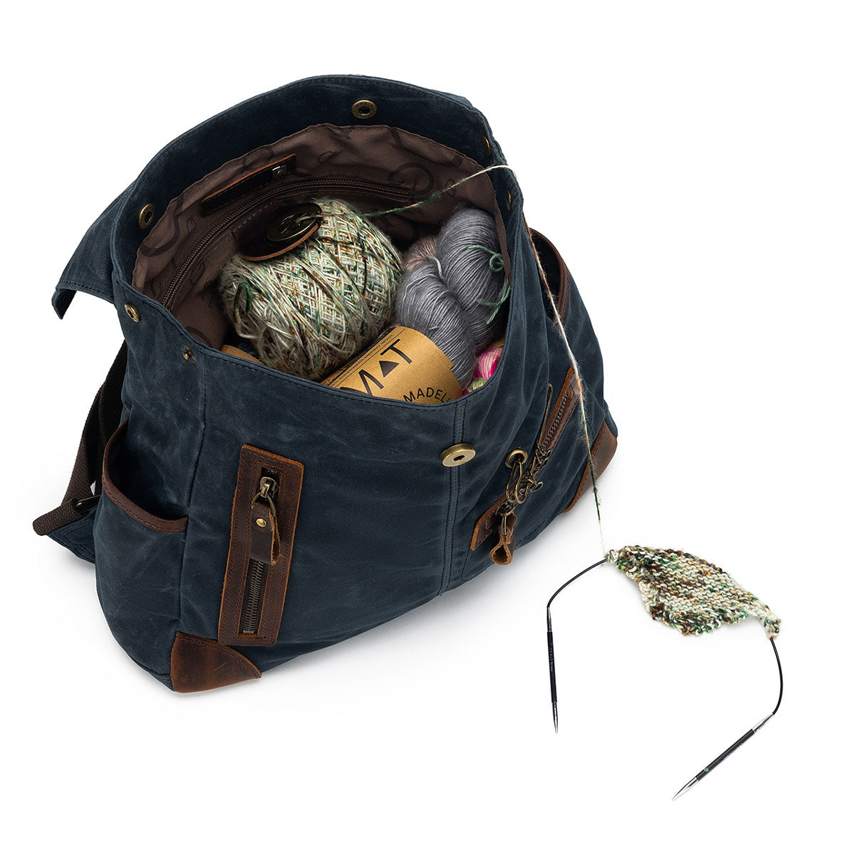 della Q Maker's Midi Backpack - Olive - Extra Image