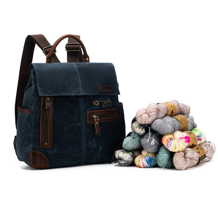 della Q Maker's Midi Backpack - Purple - Extra Image