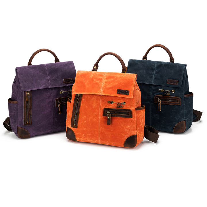 della Q Maker's Midi Backpack - Purple - Extra Image