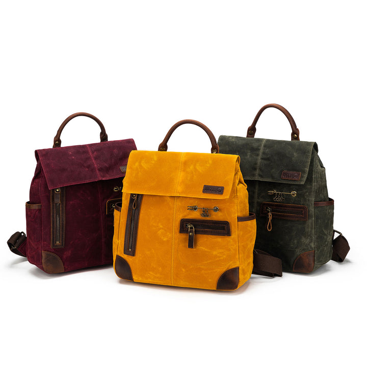 della Q Maker's Midi Backpack - Red - Extra Image
