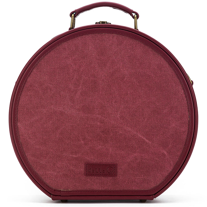 della Q Maker's Hat Box - Maroon - Zoom Image
