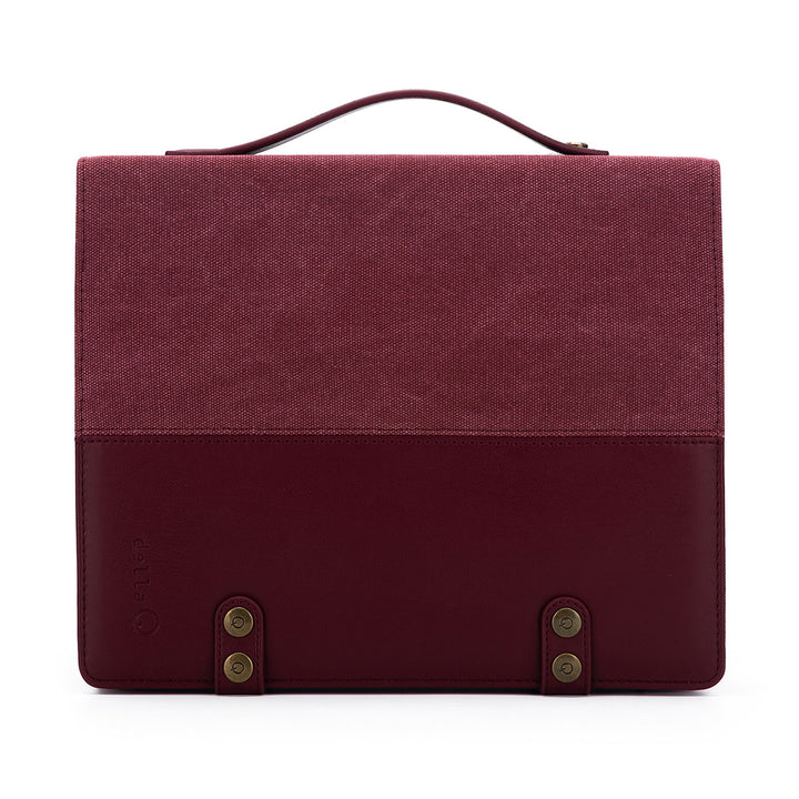 della Q Hook & Needle Notebook - Maroon - Extra Image