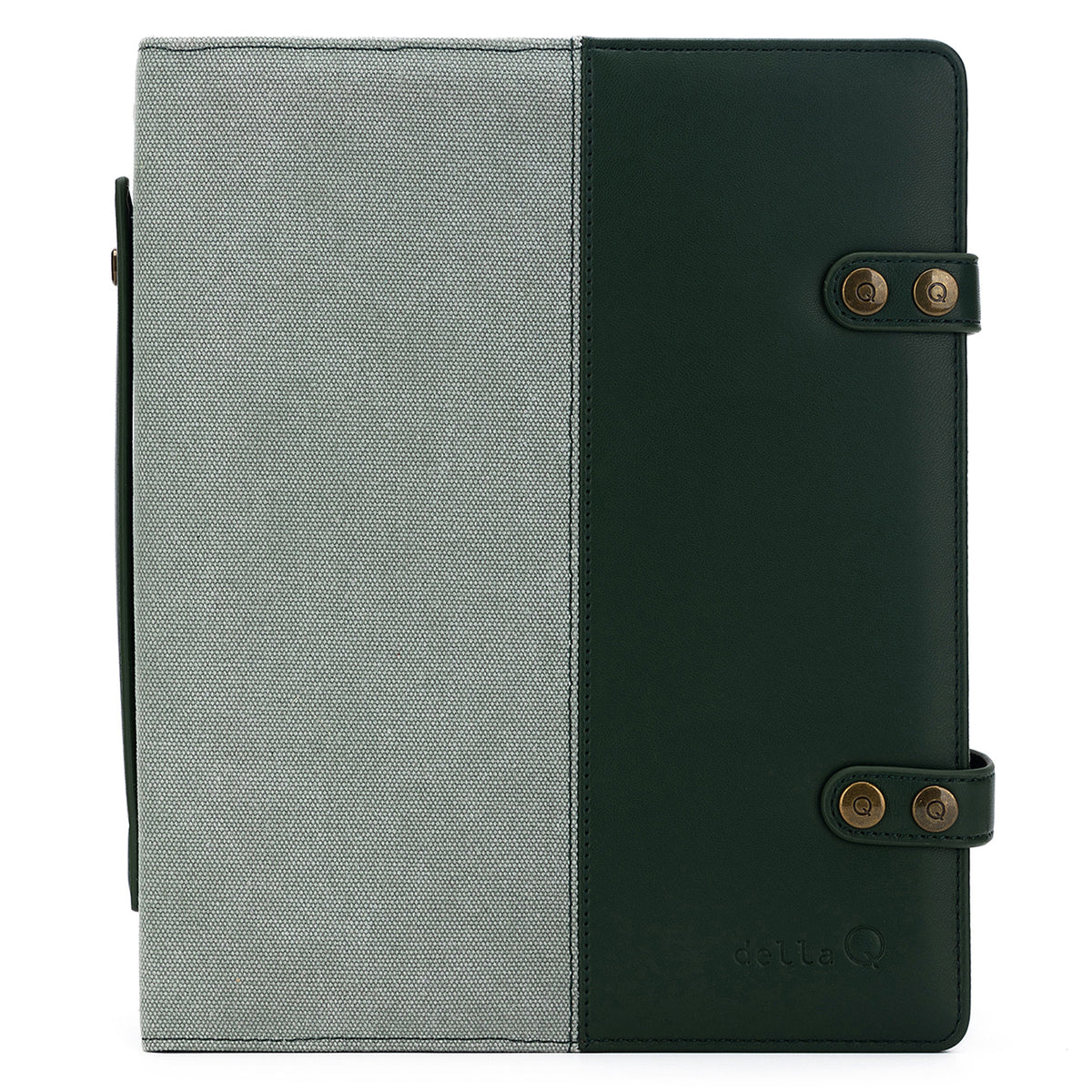 della Q Hook & Needle Notebook - Sage - Zoom Image