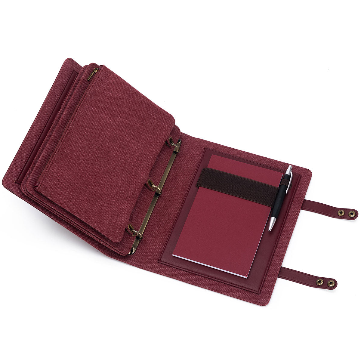 della Q Hook & Needle Notebook - Teal - Extra Image