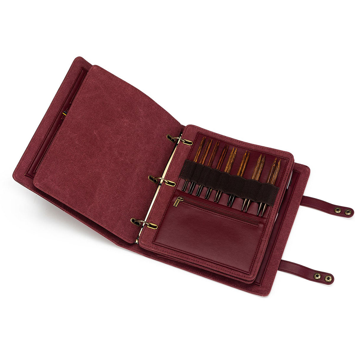 della Q Hook & Needle Notebook - Teal - Extra Image