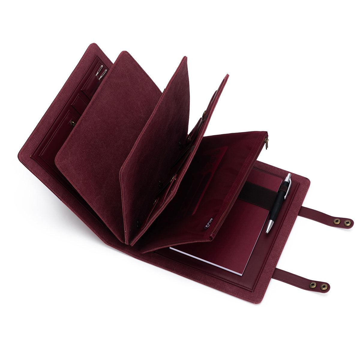 della Q Hook & Needle Notebook - Teal - Extra Image