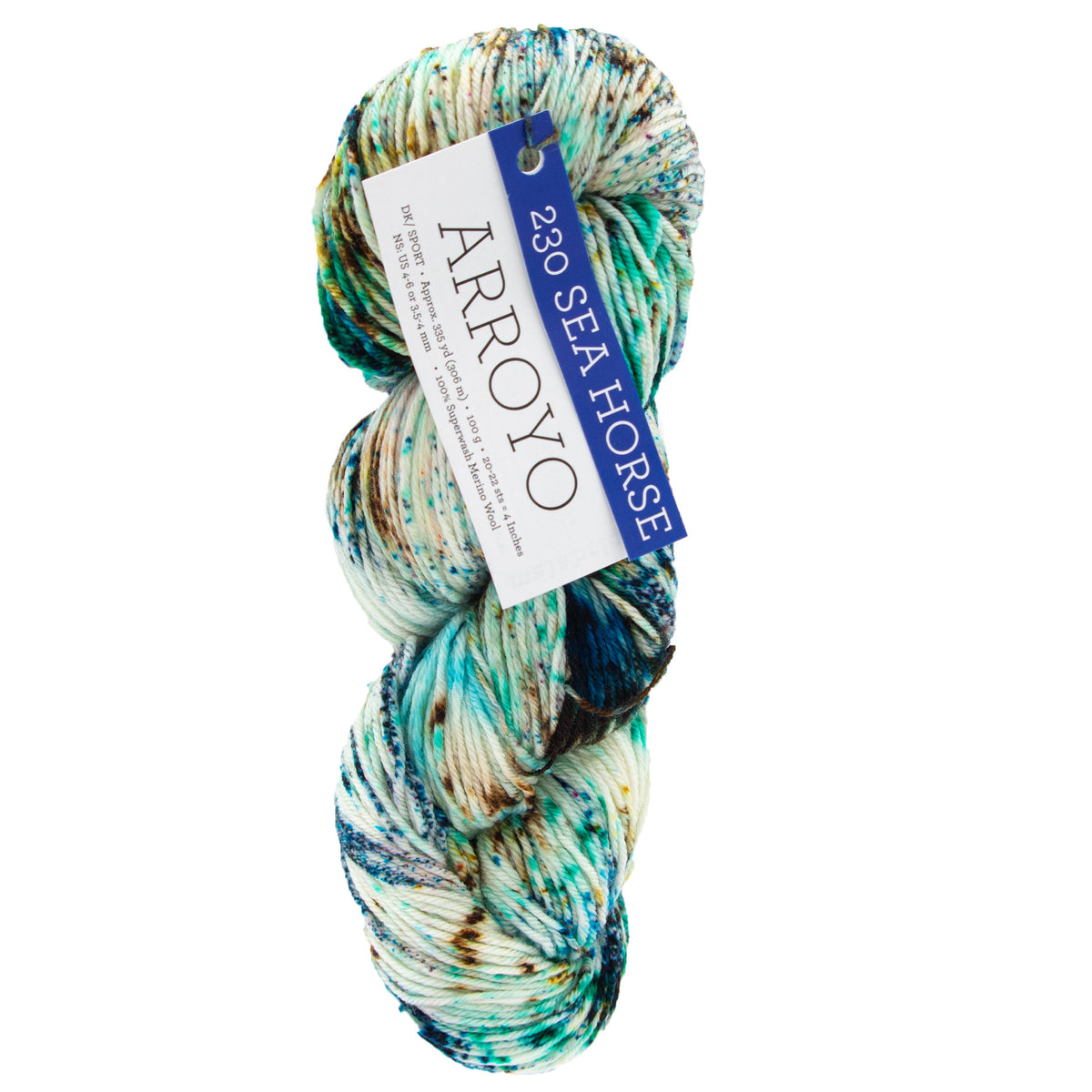 Malabrigo Arroyo Yarn - 230 Sea Horse - Zoom Image
