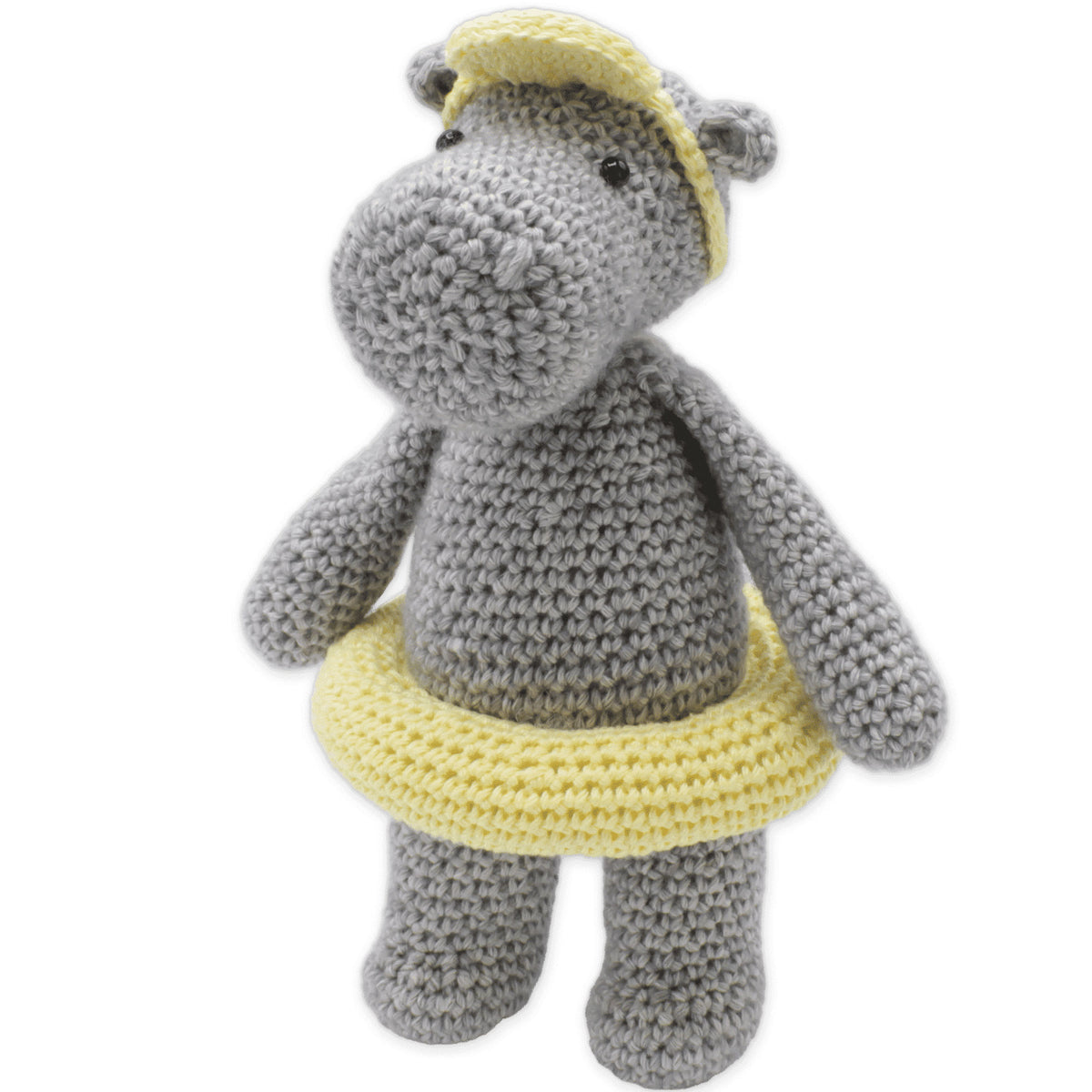 Hardicraft Plush Toys - Henny Hippo (Crochet) - Zoom Image