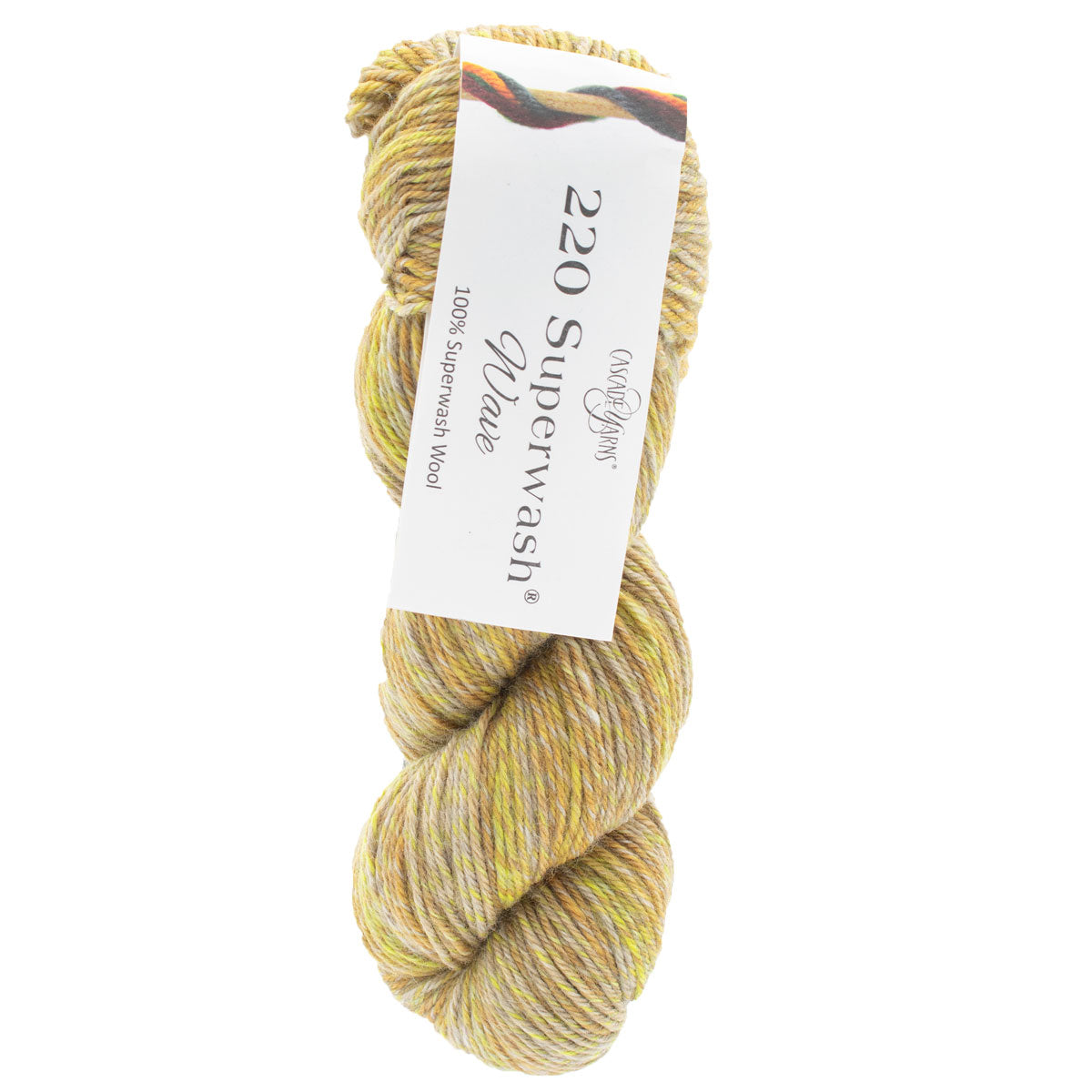 Cascade Yarns 220 Superwash Wave Yarn - 123 Golden Hour - Extra Image