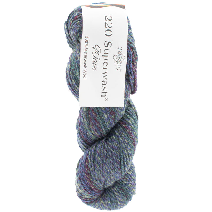 Cascade Yarns 220 Superwash Wave Yarn - 125 Twilight - Extra Image
