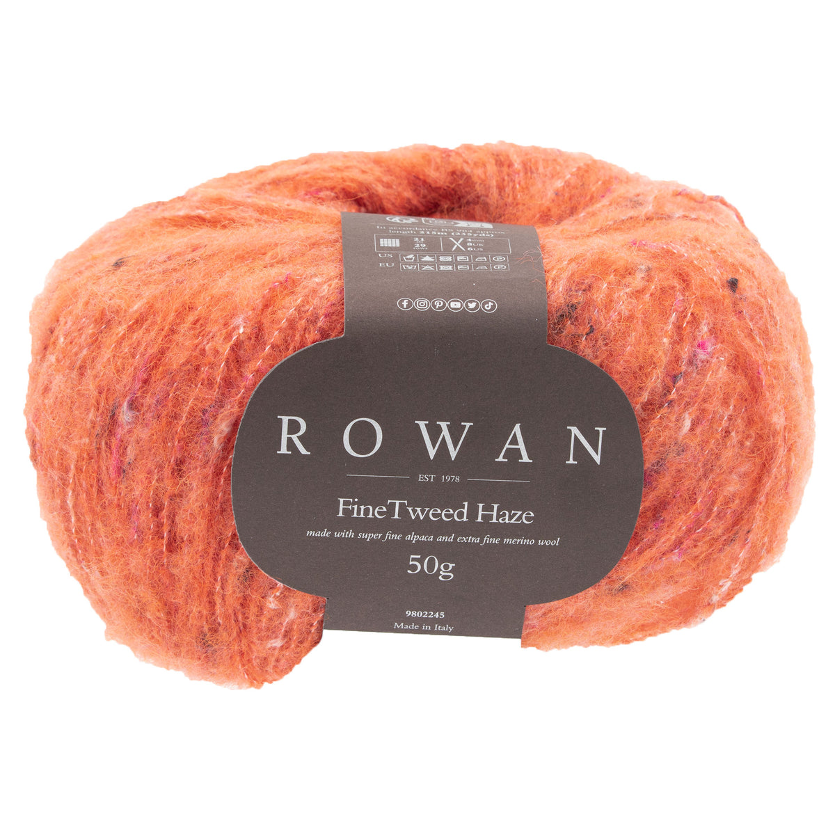 Rowan Fine Tweed Haze Yarn - 001 Rise - Zoom Image
