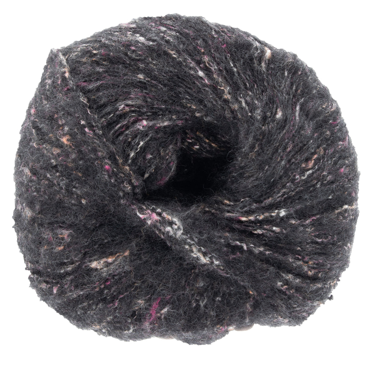 Rowan Fine Tweed Haze Yarn - 009 Nero - Zoom Image