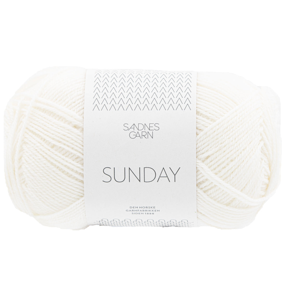 Sandnes Garn  Sunday Yarn - 1001 White - Zoom Image
