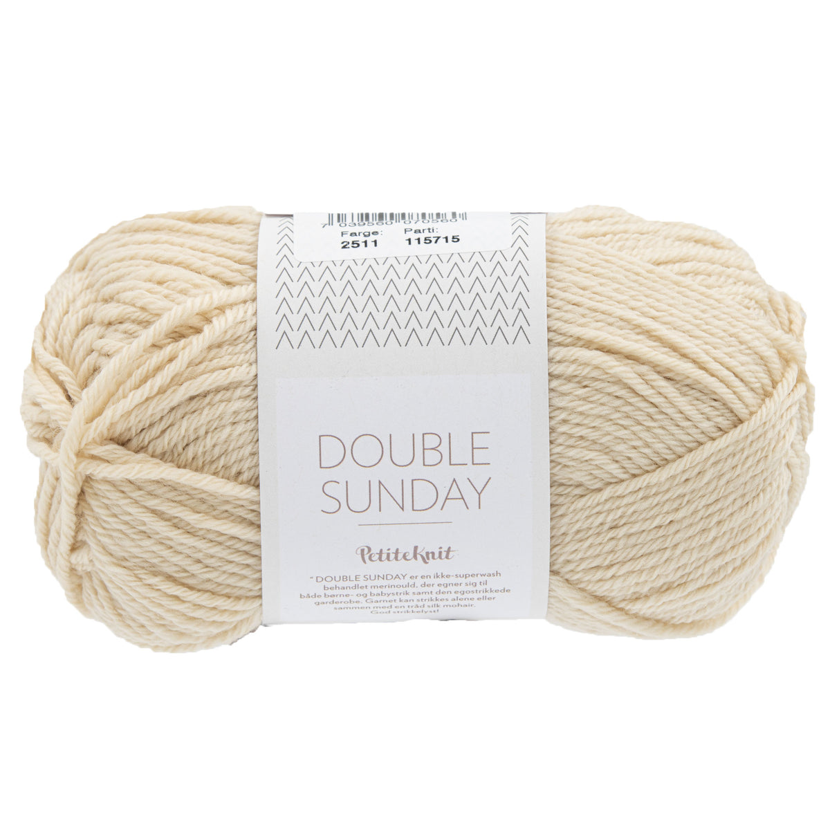 Sandnes Garn  Double Sunday Yarn - 2511 Almond (Petite Knits Color Palette) - Zoom Image
