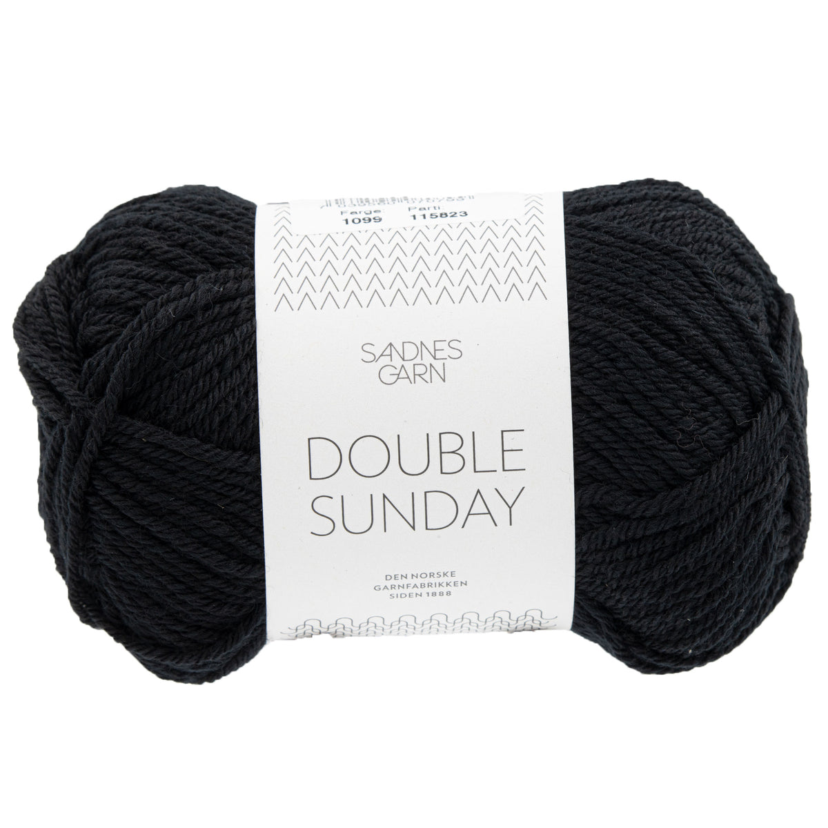 Sandnes Garn  Double Sunday Yarn - 1099 Black - Zoom Image
