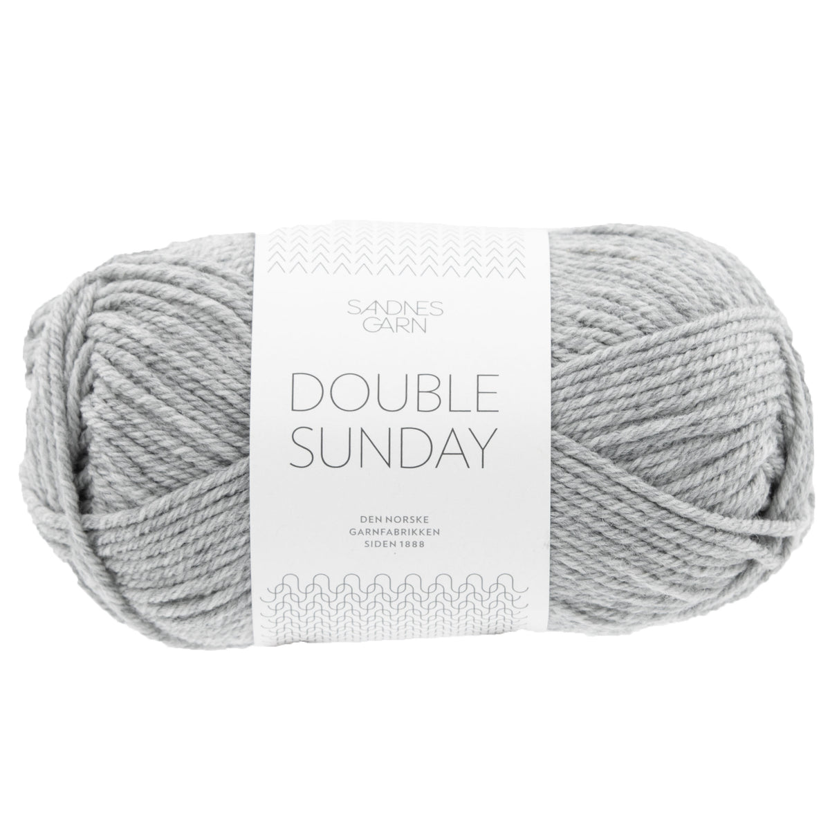 Sandnes Garn  Double Sunday Yarn - 1042 Grey Heather - Zoom Image