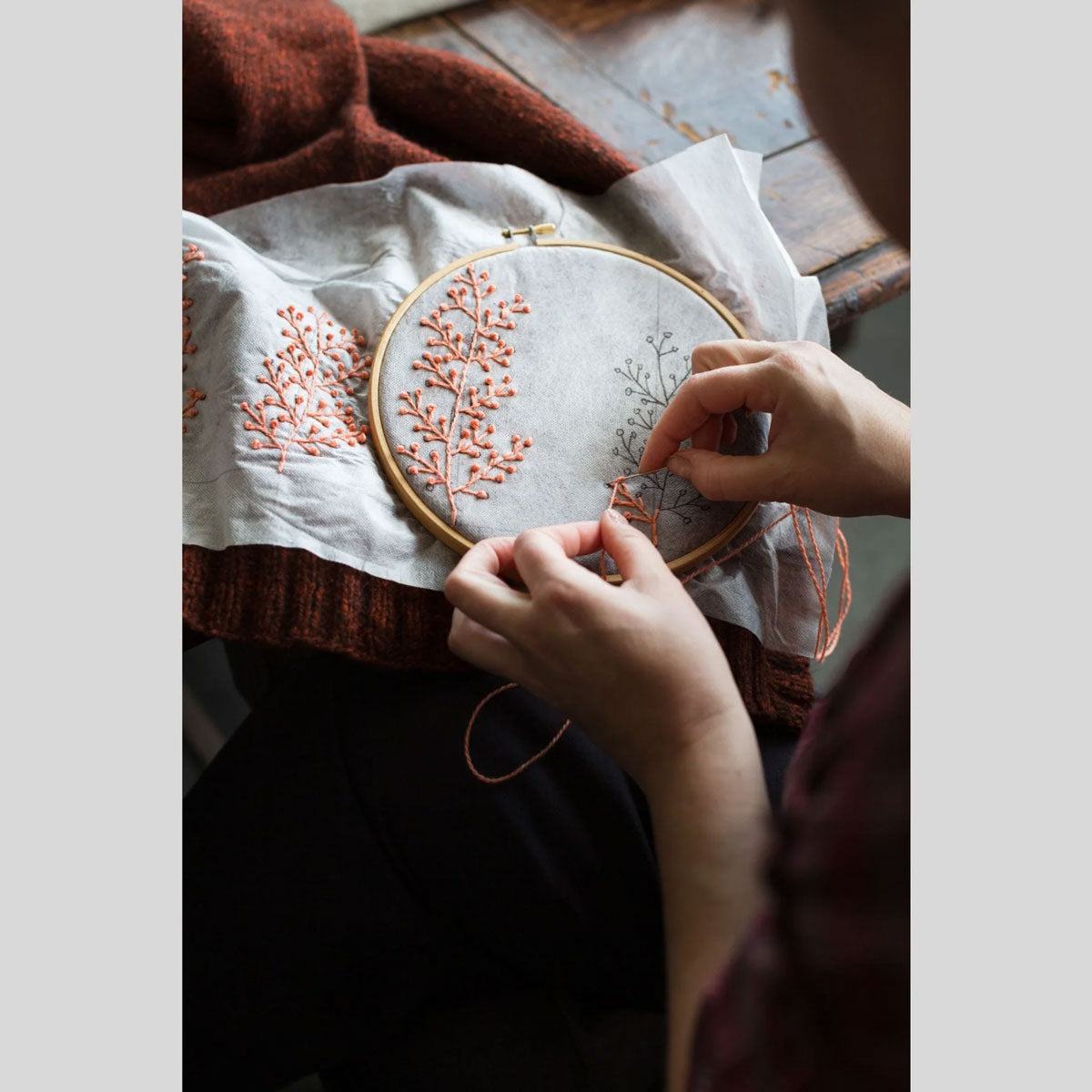 Laine Magazine Judit Gummlich Books - Embroidery on Knits - Extra Image