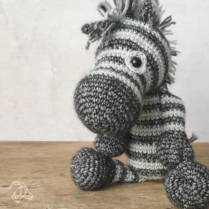 Hardicraft Plush Toys - Dirk Zebra (Crochet) - Extra Image