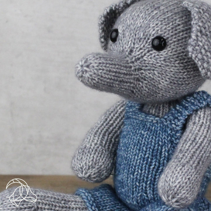 Hardicraft Plush Toys - Freek Elephant (Knit) - Extra Image