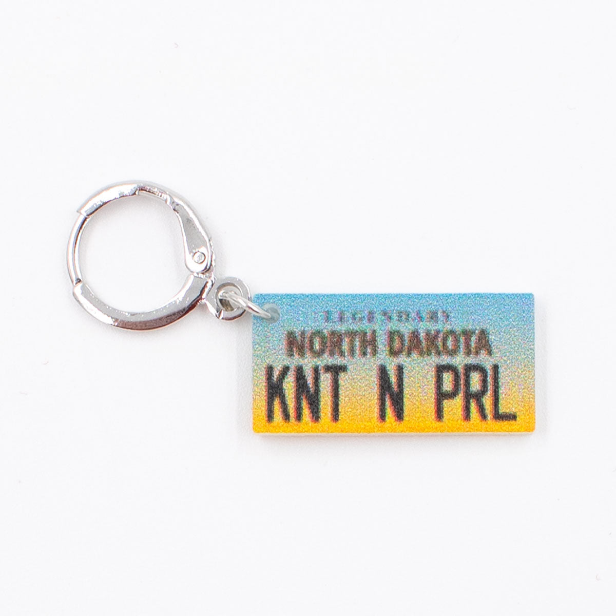 Jimmy Beans Wool State Stitch Markers - North Dakota - Extra Image
