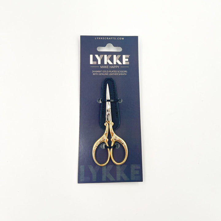 LYKKE Crafts Scissors - 24K Gold Plated Embroidery Scissors - Extra Image
