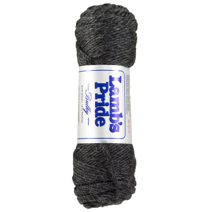 Brown Sheep Lamb's Pride Bulky Yarn - M006 - Deep Charcoal - Zoom Image