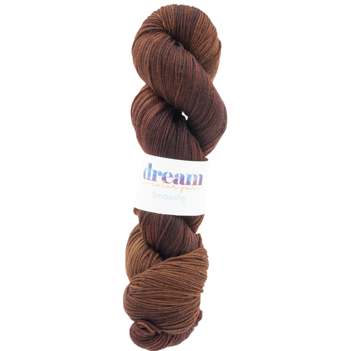 Dream in Color Smooshy Yarn - Brownie - Zoom Image
