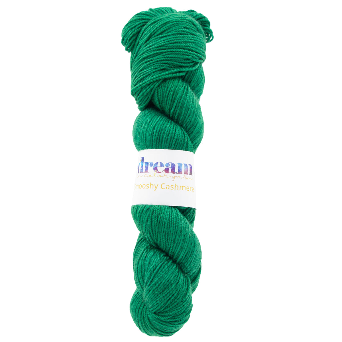 Dream in Color Smooshy Cashmere Yarn - Green Light - Zoom Image
