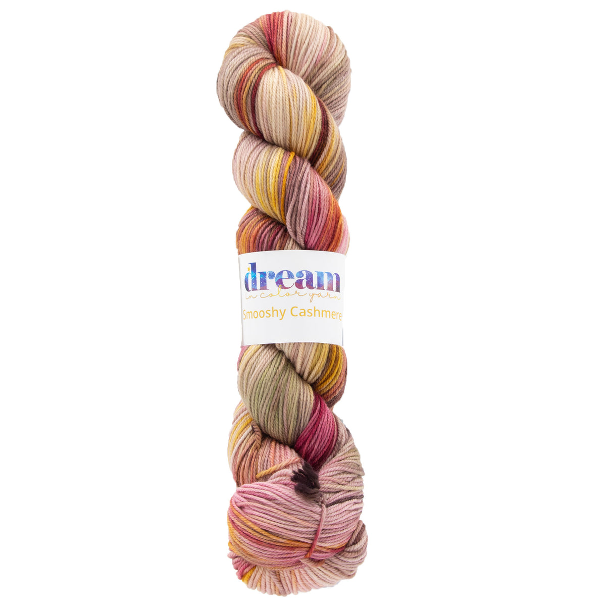 Dream in Color Smooshy Cashmere Yarn - Rose and Jack - Zoom Image
