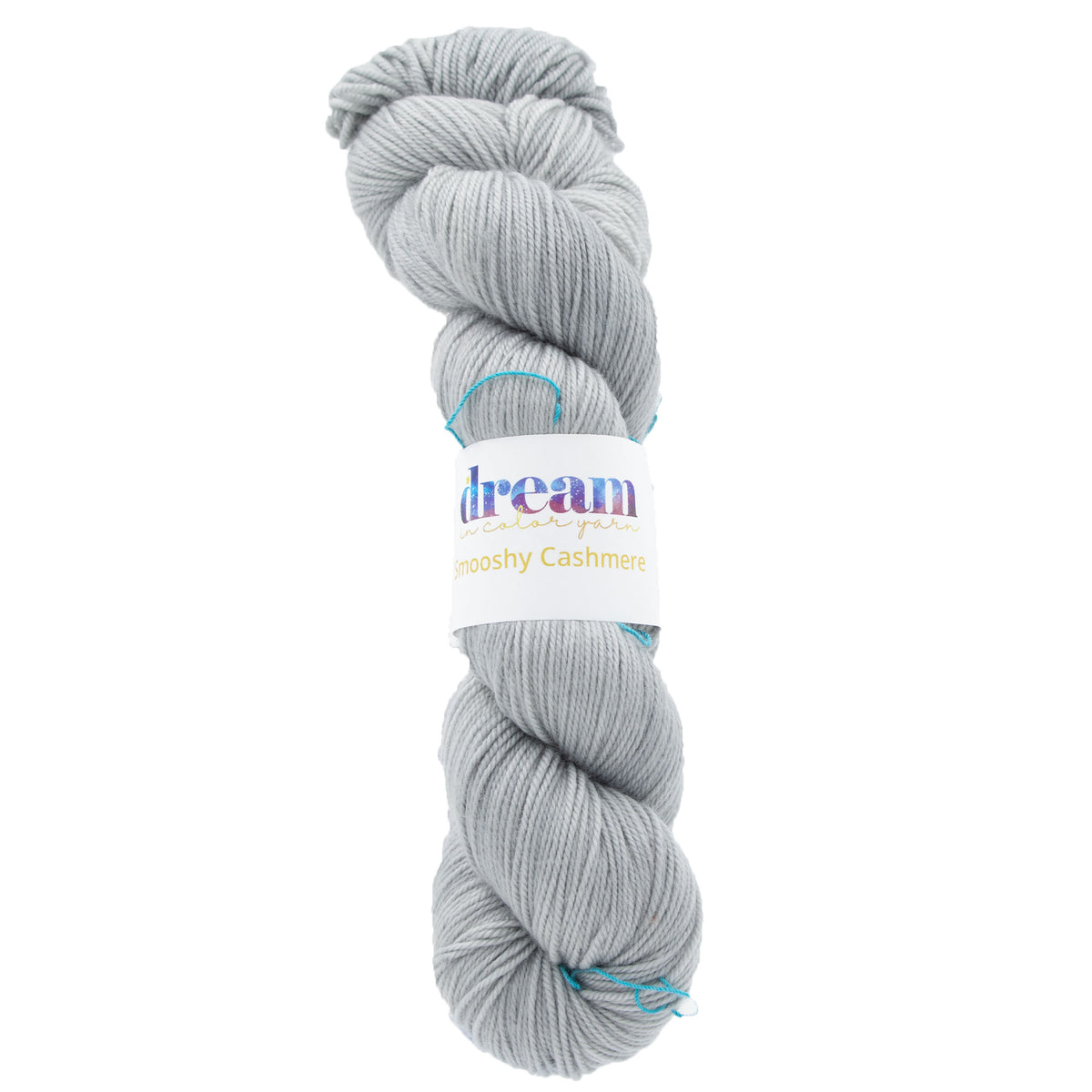 Dream in Color Smooshy Cashmere Yarn - Grey Tabby - Zoom Image
