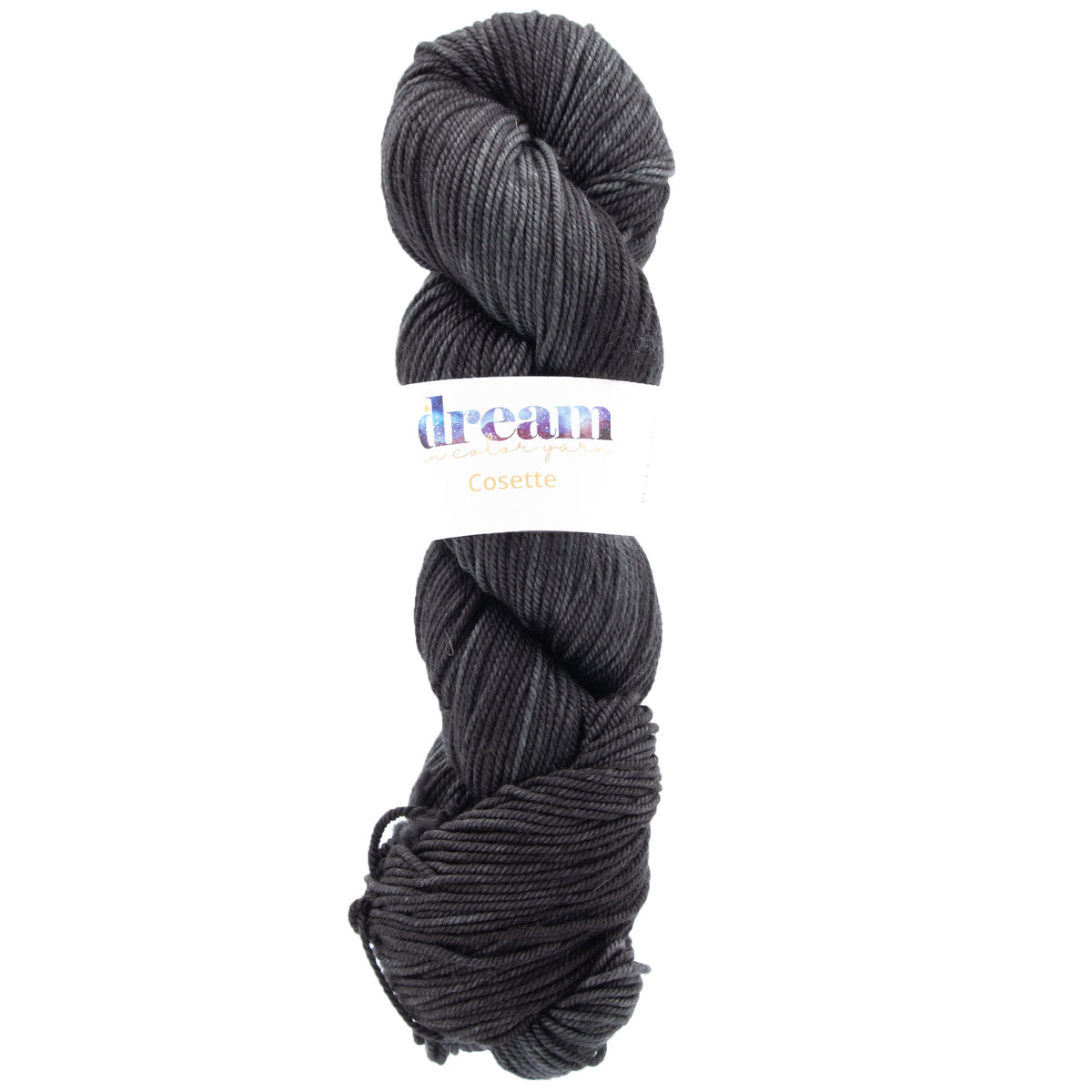 Dream in Color Cosette Yarn - Black Pearl - Zoom Image
