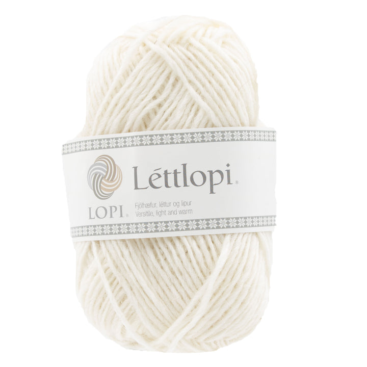 Lopi Lettlopi Yarn - 0051 White - Zoom Image