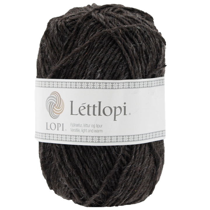 Lopi Lettlopi Yarn - 0052 Black Sheep - Zoom Image