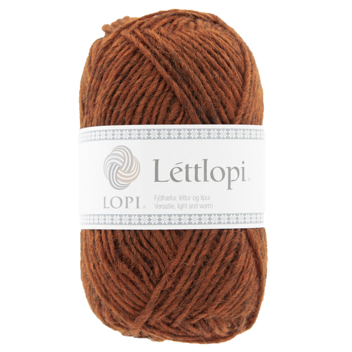 Lopi Lettlopi Yarn - 9427 Rust - Zoom Image